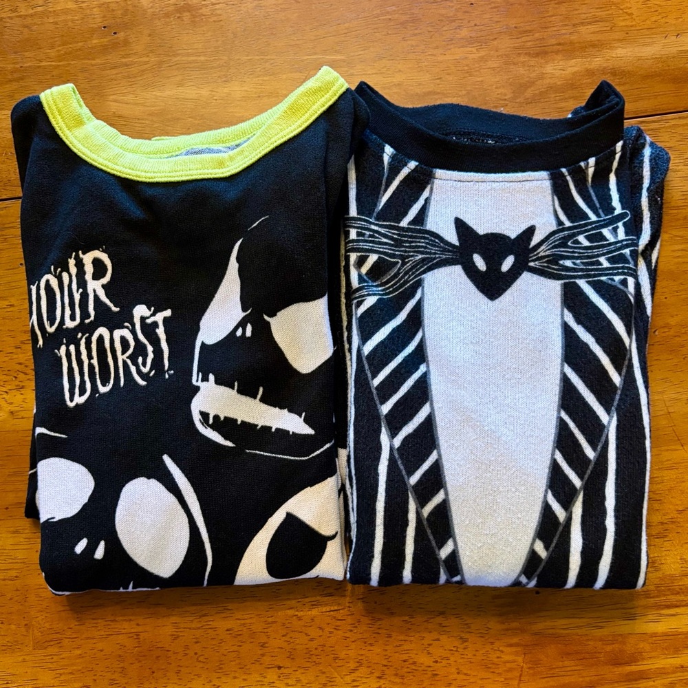 Disney The Nightmare Before Christmas pajamas boys size 10